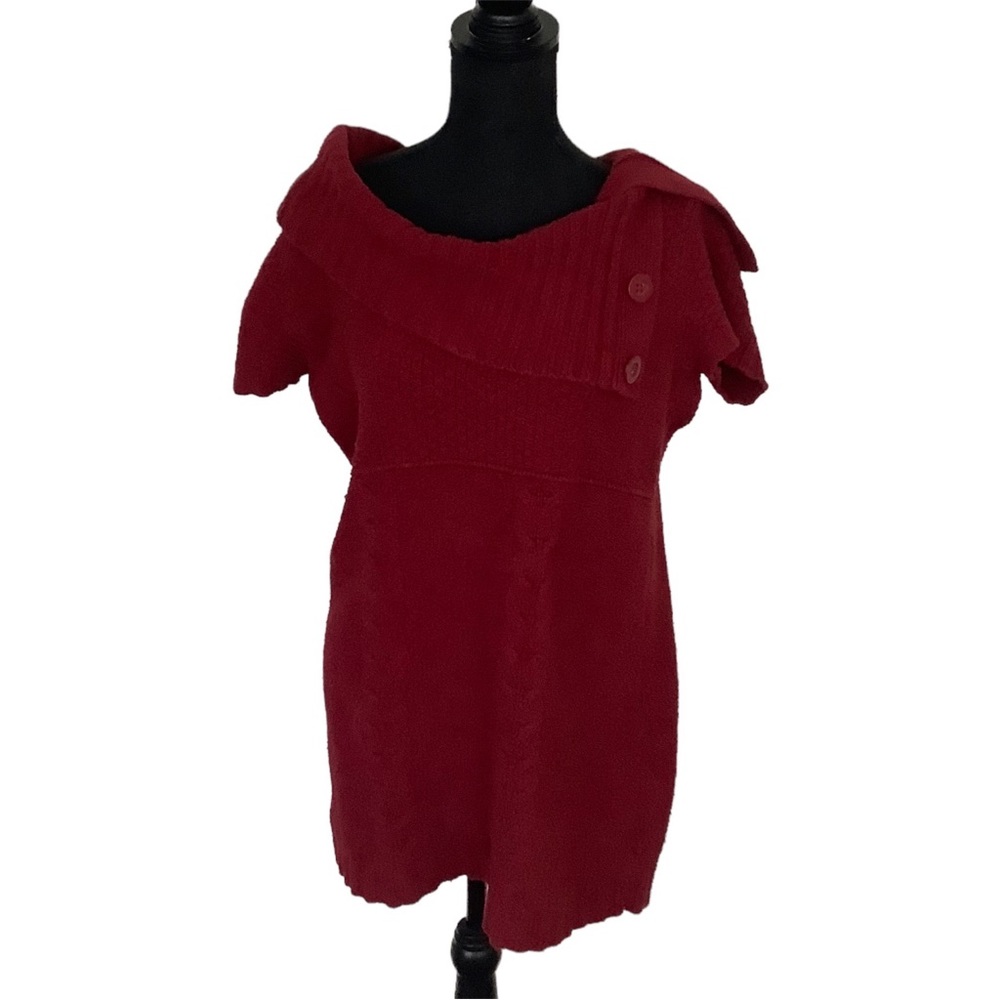 Maroon Sweater Shirt Maurices Size XL